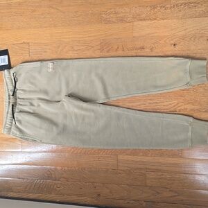 HURLEY BRAND SIGNATURE BOYS KAKHI COLOR JOGGER PANTS SWEATPANTS SIZE MEDIUM
